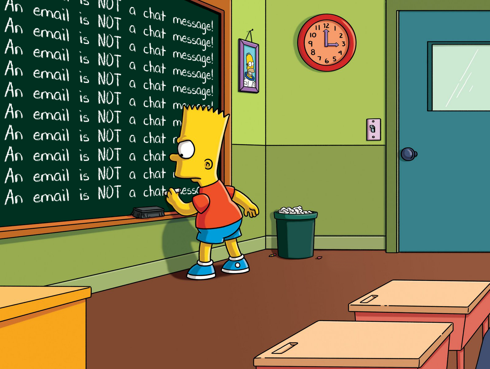 Email Is Not For Memos!